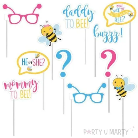 fotogadzet gender reveal he or she amscan 13 szt