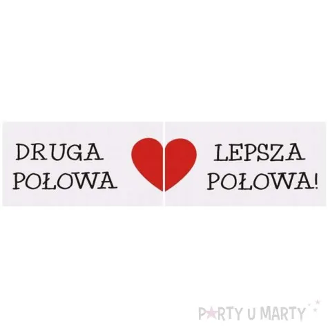 fotogadzet karteczki druga polowa lepsza polowa 2 szt