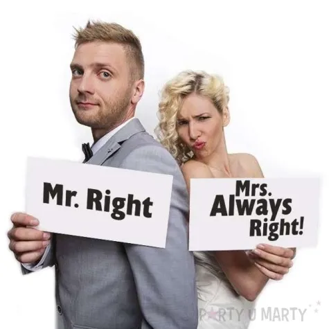 fotogadzet karteczki mr right mra always right 2 szt