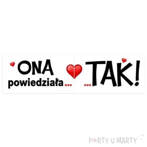 fotogadzet karteczki ona powiedziala tak 2 szt