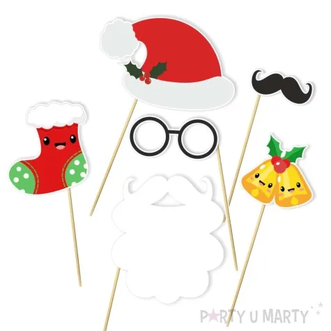 fotogadzet patyczki boze narodzenie sw mikolaj 6 szt