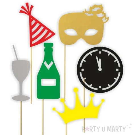 fotogadzet patyczki czas na nowy rok mix 6 szt