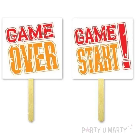 fotogadzet patyczki game over game start 2 szt