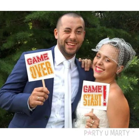 fotogadzet patyczki game over game start 2 szt