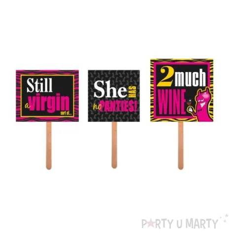 fotogadzet patyczki hen night partydeco 3 szt