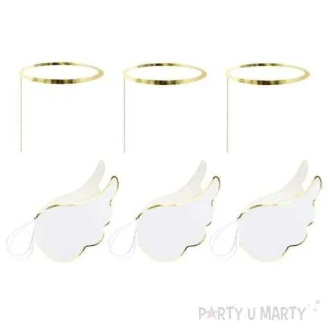 fotogadzet patyczki i komunia swieta mix partydeco 6 szt