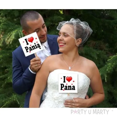 fotogadzet patyczki i love pana pania 2 szt
