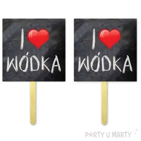 fotogadzet patyczki i love wodka 2 szt