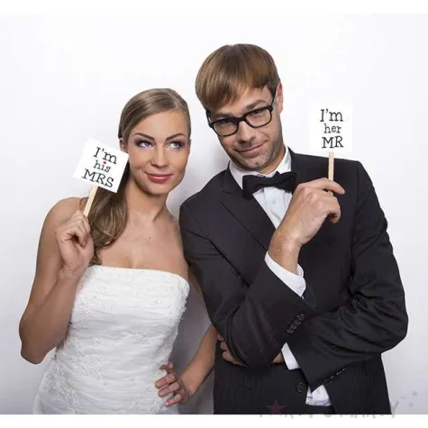 fotogadzet patyczki im his mrs im her mr 2 szt