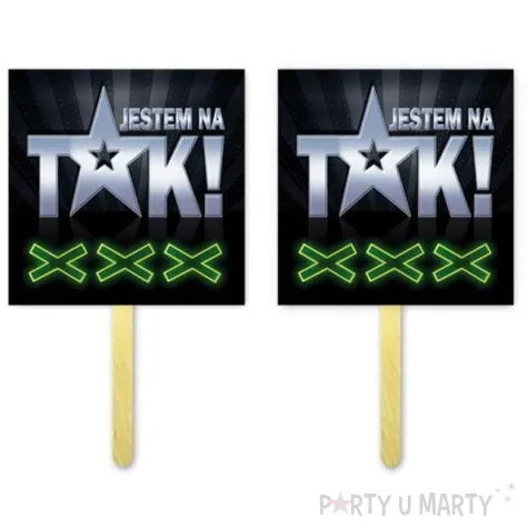 fotogadzet patyczki jestem na tak 2 szt