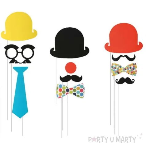 fotogadzet patyczki klaun zolty 4 szt