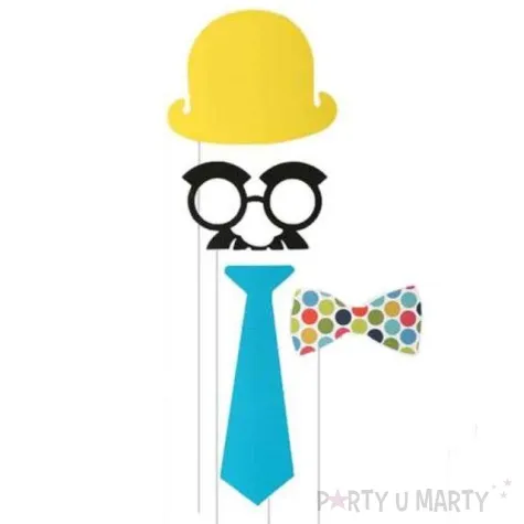 fotogadzet patyczki klaun zolty 4 szt