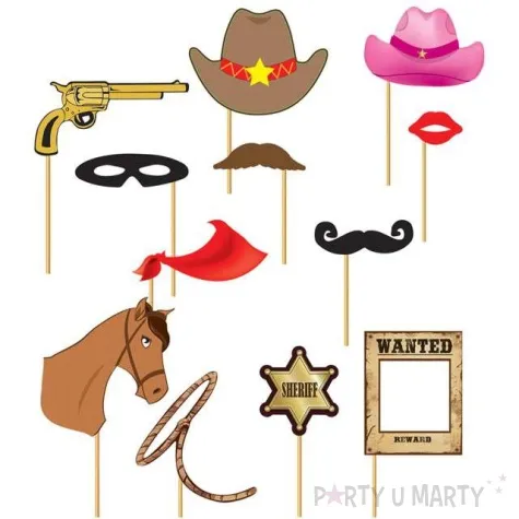 fotogadzet patyczki kowboje guirca 12 szt