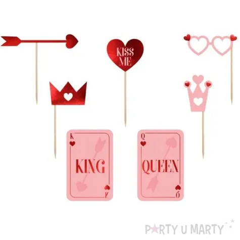 fotogadzet patyczki love is in the air mix partydeco 7 szt