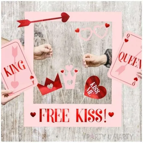 fotogadzet patyczki love is in the air mix partydeco 7 szt