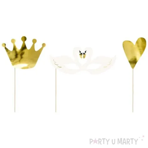 fotogadzet patyczki lovely swan mix partydeco 3 szt