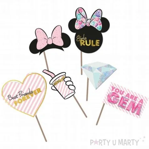 fotogadzet patyczki minnie party gem procos 8 szt