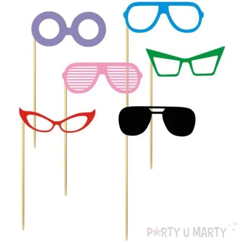 fotogadzet patyczki okulary mix 2 6 szt