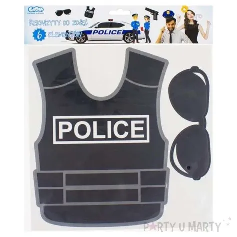 fotogadzet patyczki policja 6 szt