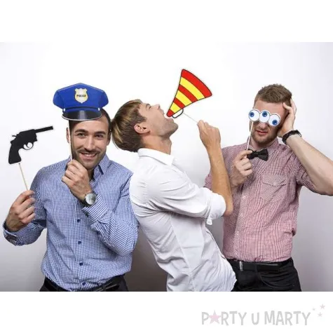 fotogadzet patyczki policjant 4 szt
