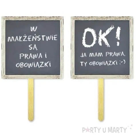fotogadzet patyczki prawa i obowiazki 2 szt