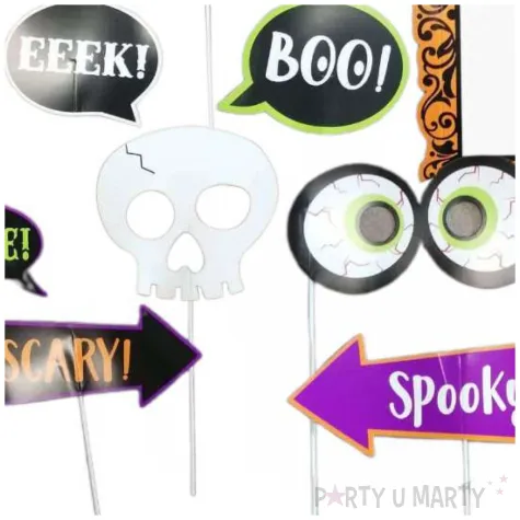 fotogadzet patyczki sesja halloween amscan 13 szt