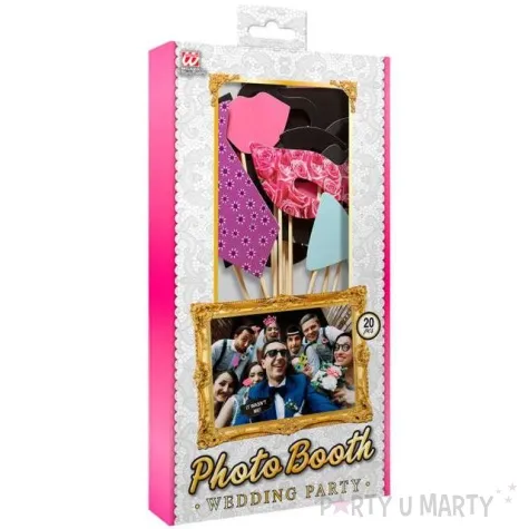 fotogadzet patyczki slubne szalenstwo widmann 20 szt