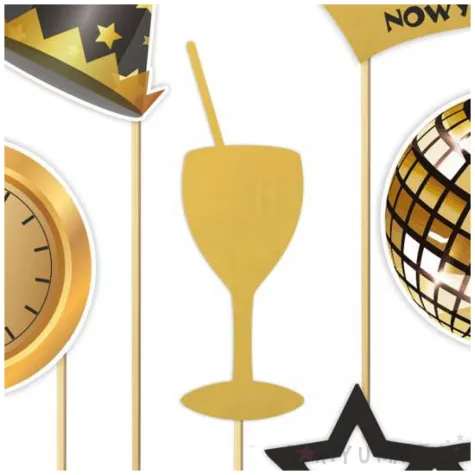 fotogadzet patyczki szampanski sylwester 2025 6 szt