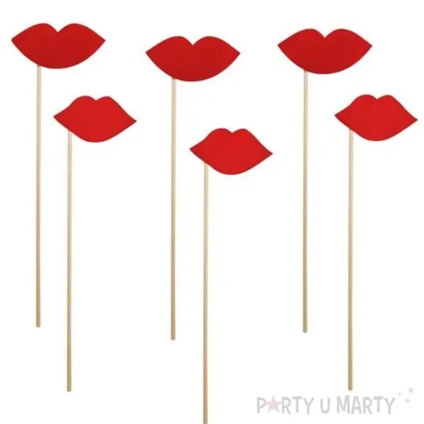 fotogadzet patyczki usta 6 szt