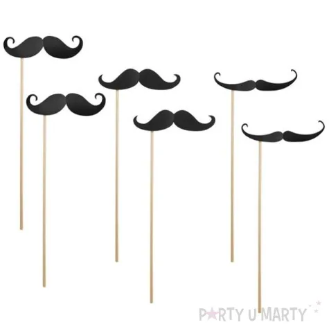 fotogadzet patyczki wasy 6 szt