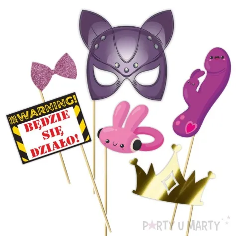 fotogadzet patyczki wieczor panienski bedzie sie dzialo 6 szt