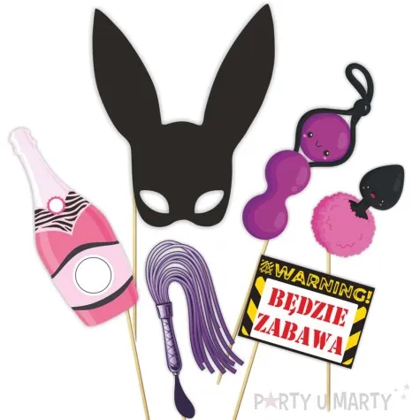 fotogadzet patyczki wieczor panienski bedzie zabawa 6 szt