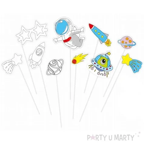 fotogadzet pokoloruj sam kosmos godan 10 szt