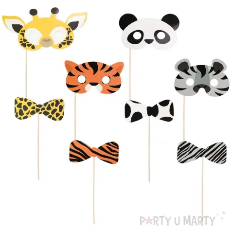 fotogadzet urodzinowe safari mix partypal 8 szt