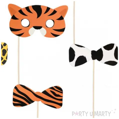 fotogadzet urodzinowe safari mix partypal 8 szt