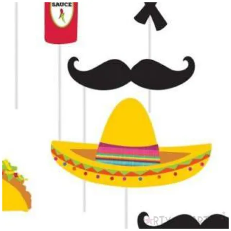 fotogadzety meksykanskie party godan 10 szt