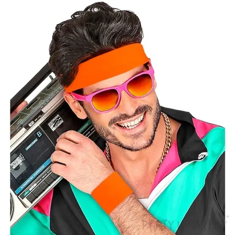 frotka classic neon pomaranczowy widmann 2 szt