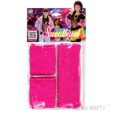 frotka classic neon rozowy widmann 3 szt