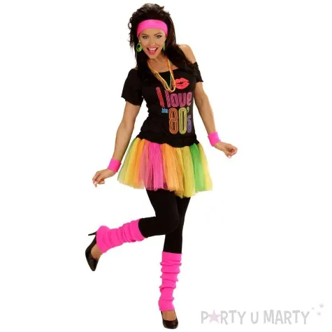 getry party ocieplacze nog lata 80 rozowy widmann