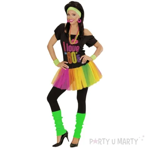 getry party ocieplacze nog lata 80 zielony widmann