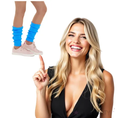 getry party ogrzewacz nog niebieski folat