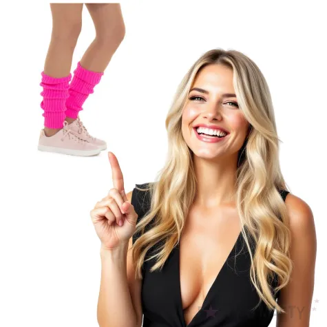 getry party ogrzewacz nog rozowy folat