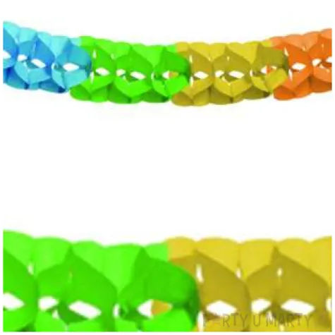 girlanda azurowa teczowa godan 200 cm