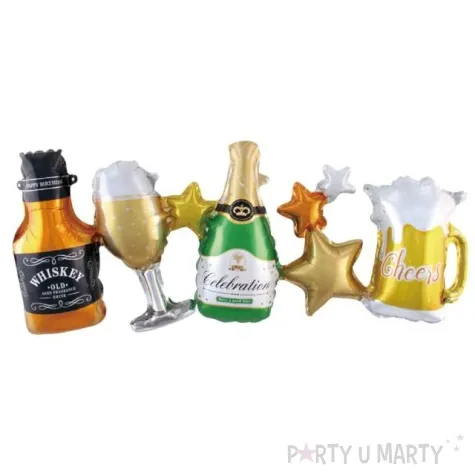 girlanda balonowa alkohole impreza jix 96 cm