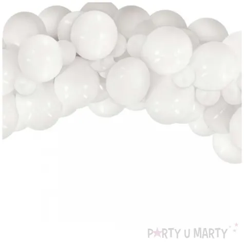 girlanda balonowa beauty and charm bialy godan 70 szt