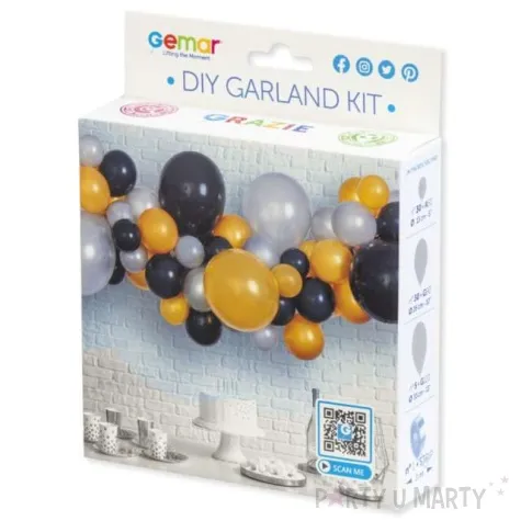 girlanda balonowa imprezowa gemar 200 x 70 cm 65 szt