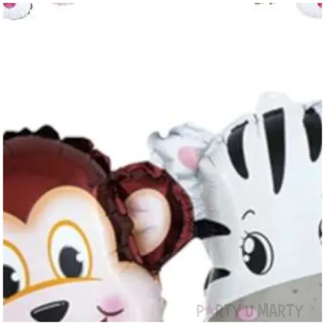 girlanda balonowa zwierzeta z dzungli partypal 206 cm