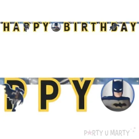 girlanda batman happy birthday unique 175 cm