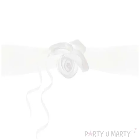 girlanda biale roze partydeco 1 8 m 2 szt