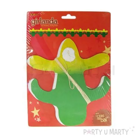 girlanda bibulowa kaktusy 3 6 m